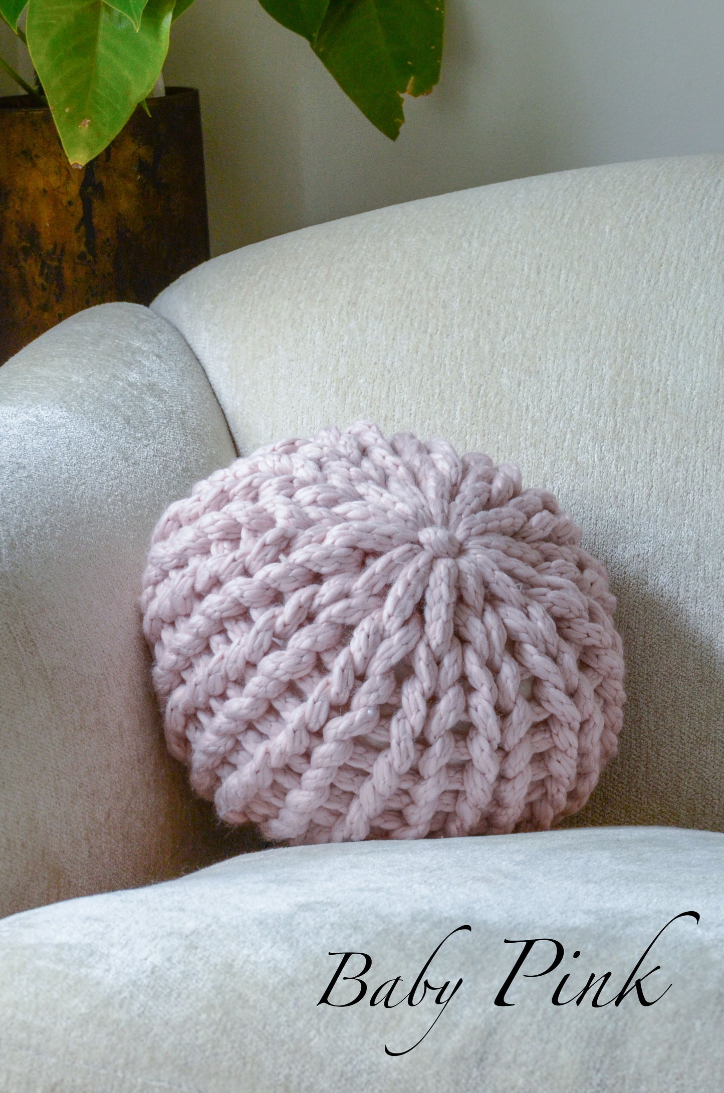 Chunky Knit Pillow