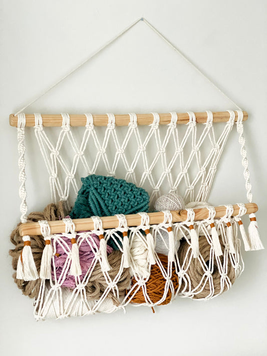 Macrame Stuffy Holder