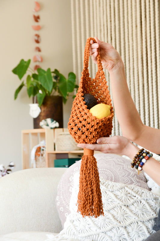 Macrame Coral Pod